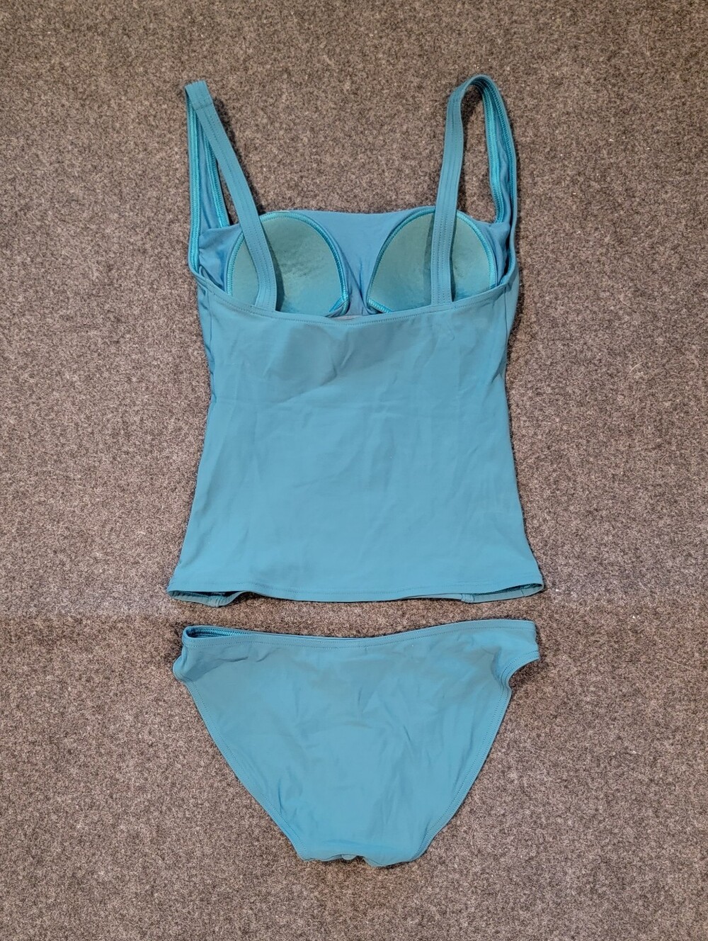 CK teal tankini swimsuit - Picture 4 of 10